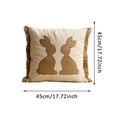 thumbnail image 3 of zhangmingg Easter Embroidery Decorative Pillow Cover Farmhouse Holiday for Spring Home, 3 of 6
