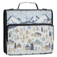 thumbnail image 5 of FORMRS Zipper Binder with Shoulder Strap 2-inch Ring 500 Sheet Capacity File Bag, Light Blue Mountain, 5 of 5