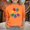 Orange, variant on Frnrwgo Girls School Uniform Shirts Orange Kids Summer Fall Crewneck Loose Casual Tops Tees Size 3T-12
