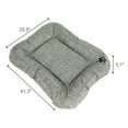 thumbnail image 4 of SUSSEXHOME Pets 41.35 x 29.5 x 5.1 Inches Waterproof Dog Pillow for Large Dogs - Tear-Resistant Washable Dog Bed - (GRAY), 4 of 9