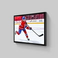 thumbnail image 3 of Frameworth Nick Suzuki 20x29 Toile Encadré Canadiens Rouge, 3 of 7