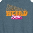 thumbnail image 3 of Barbie The Movie - Stacked Weird Barbie - Women's Racerback Tank Top, 3 of 5