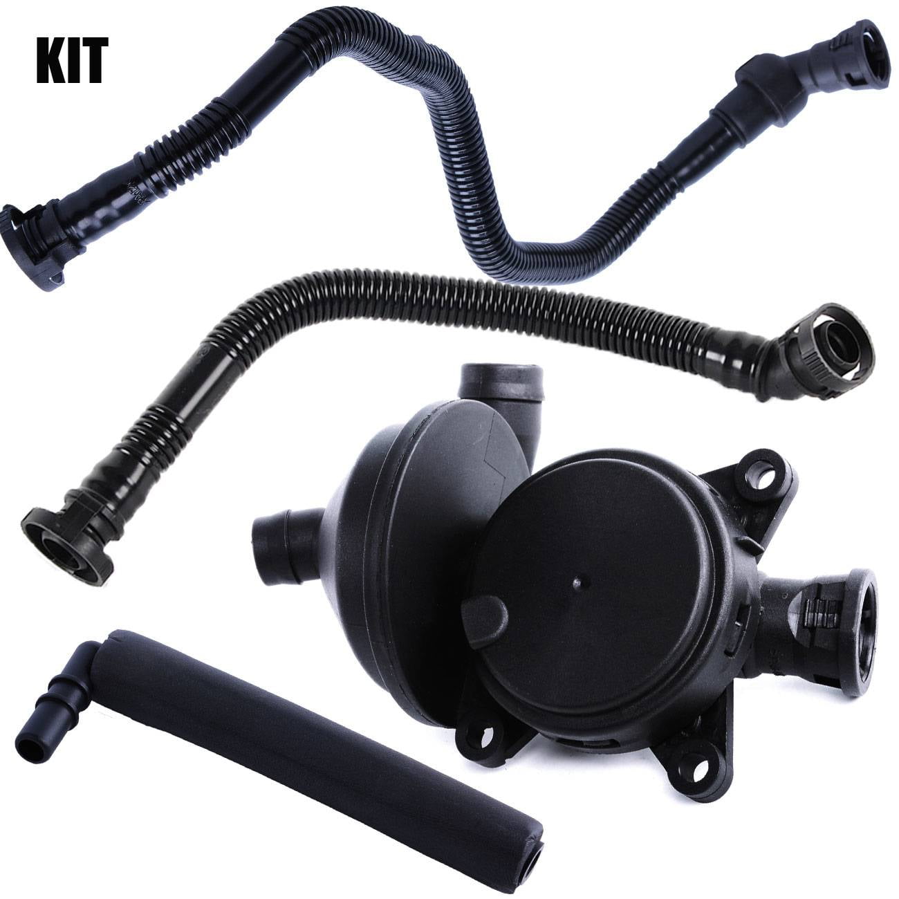 Bapmic 11617503520 Crankcase Breather Vent Valve + Hose Kit for BMW E46