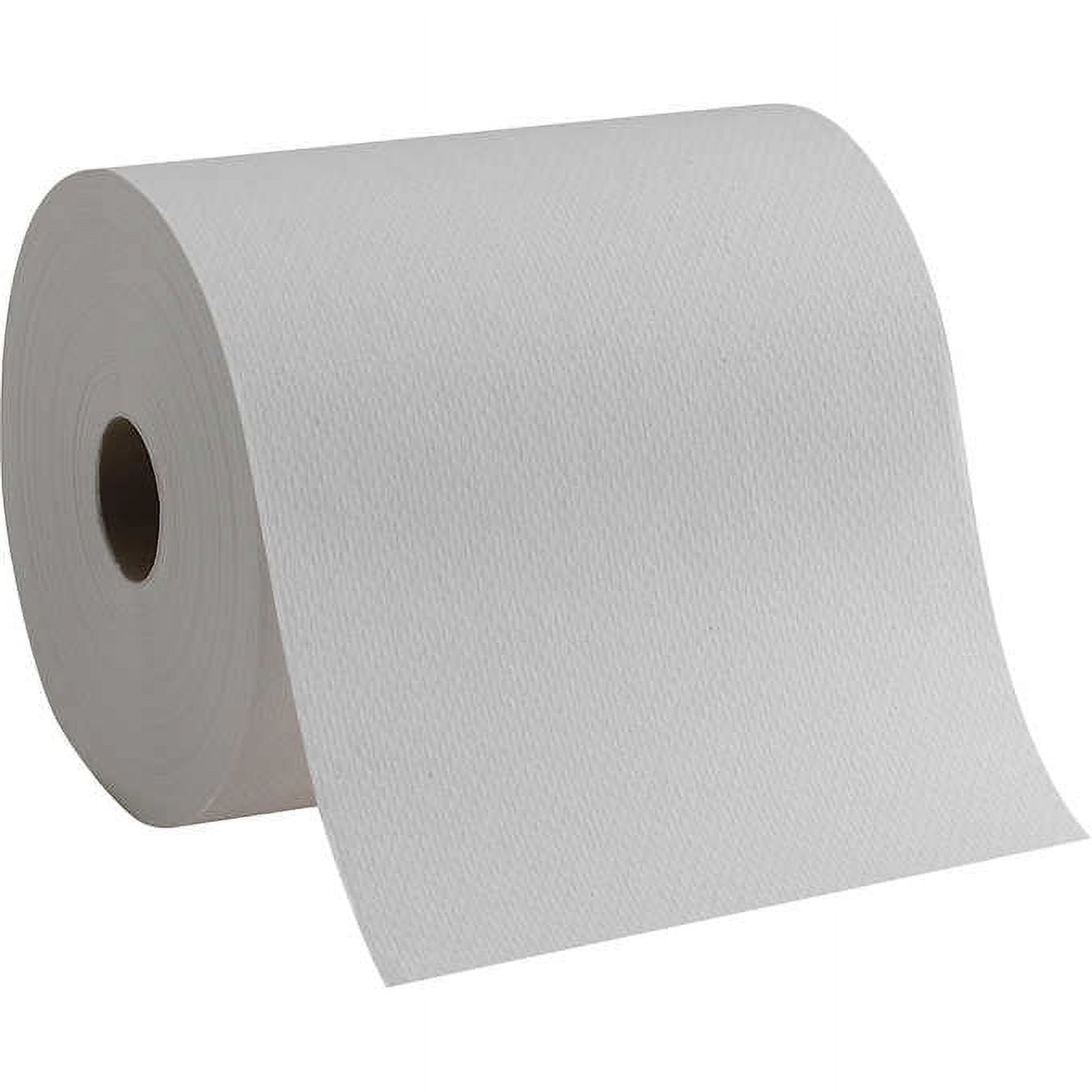 Marathon Dispenser Roll Towels, Non-perforated, 7.8" x 450', White, 12 ct