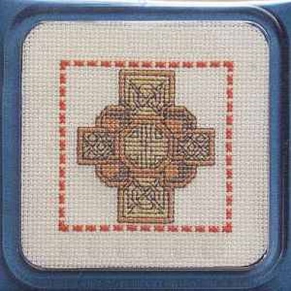 Textile Heritage Coaster Kit - Celtic Cross