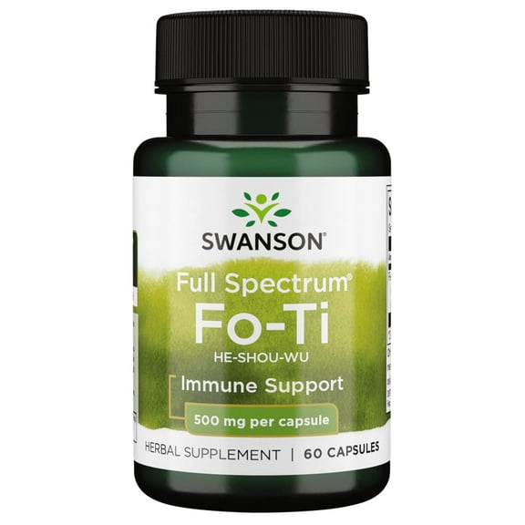 Swanson Fo-ti 500 mg 60 Capsules