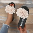 thumbnail image 4 of LSLJS Women's Summer Flip-Flops Flower Platform Beach Sandals, Women's Slippers, 4 of 9