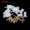 thumbnail image 2 of Unique Bargains 4 Sets 2.8mm 2 Pin Electrical Wire Connector Male Female Terminal Housing for Car, 2 of 5