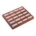 thumbnail image 2 of Jewelry Tray 20 Soft Slots Rings Display Stand for Rings Earrings Countertop beige, 2 of 8