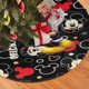 thumbnail image 2 of Falda para árbol de Navidad de Mickey Mouse, suave y divertida, decoración navideña navideña de granja de 48", 2 of 4