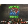 thumbnail image 4 of Glowneon Meowy Christmas Cat Neon Sign, Christmas Cat Neon Sign, Cat Funny Christmas Decor, 4 of 5