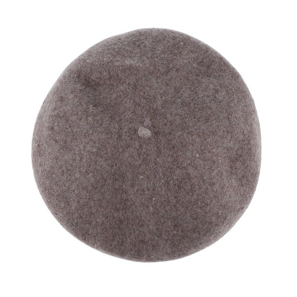 Women\'s French Style Double Layer Winter Autumn Warm, Soft Beanie Hat Cap Grey Women\ main image 2