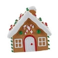 thumbnail image 3 of HILABEE Christmas Gingerbread House Village House for Holiday Fireplace Scene Layout Style A, 3 of 8