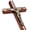Cross with Jesus Christ, variant on 10" Crucifix Wall with - Catholic Wooden for Faith & Blessing, Wall or Decor