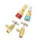thumbnail image 4 of R1234YF Self-Sealing Quick Coupler Kit, 1234yf to R134a High and Low Pressure Adapter for Car Air Conditioner Charging, 4 of 4
