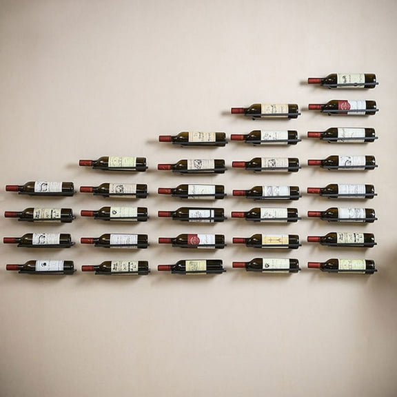 ROSENICE Beverage Storage Rack Iron 2Pcs Home Decor Bar Accessories