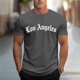 thumbnail image 3 of Rvwovn Men's Short Sleeve Graphic T-Shirt - Letter Print Crew Neck Casual Summer Streetwear Tee, 3 of 5