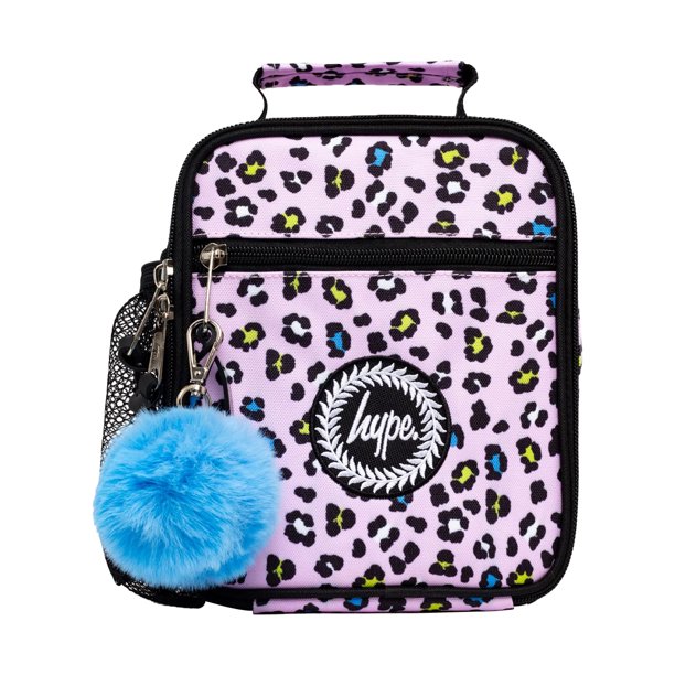 Hype - Fiambrera / Lunchera Diseño Estampado de Leopardo (Lila)