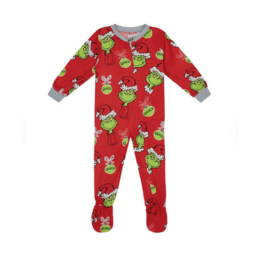 Grinch Family Sleep Infant Sleeper (12M)