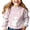 Multicolor, variant on Girls Easter Bunny Sweatshirt Kids Big Girl Long Sleeve Crewneck Multicolor Cute Rabbit Print Pull Top Polyester Spandex Spring Easter Outfits Sizes 90-170,Size 3-4T