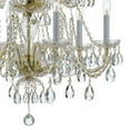 thumbnail image 2 of Traditional Crystal 12 Light Swarovski Strass Crystal Polished Chrome Chandelier, 2 of 7