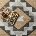 thumbnail image 3 of nuLOOM Adilynn Aztec Machine Washable Area Rug, 4' x 6', Beige, 3 of 9