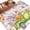 LightPink, variant on 5'x7' Area Rugs for Living Room Bedroom, Spring Truck Floral Washable Rug Carpet Runner Indoor Outdoor, Watercolor Garden Flowers Butterflies Beige Non Slip Floor Mats Area Rug for Kitchen, Nursery