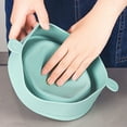 thumbnail image 4 of Foldable Popcorn Bowl with Handle, Large Capacity Heat , Portable Silicone Microwave Popcorn Maker, 4 of 8