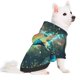 thumbnail image 2 of Fotbe Enchanted Forest Butterfly A Sudadera con Estampado para Perros Pequeños – Suéter con Capucha para Mascotas, Tela Suave de Forro Polar con Bolsillo-X-Large, 2 of 7