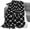 Ogee Black, variant on Elegant Comfort Throw Blanket, Reversible Sherpa Flannel, Ultra-Soft, Fuzzy, Plush- All season Lightweight Decorative Throw, 50 x 60 inches, Animal Print Design Sherpa Throw, Giraffe