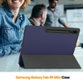 thumbnail image 6 of Allytech Slim Case for Samsung Galaxy Tab S9 Ultra 14.6 Inch SM-X910B X916B 2023 Released, Lightweight Shockproof Auto Sleep Wake With Pencil Holder Cover Case for Galaxy Tab S9 Ultra - Darkblue, 6 of 9