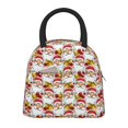thumbnail image 1 of Balery Santa Claus bells Bolsa de Almuerzo para Mujeres, Caja de Almuerzo, Bolsa de Almuerzo Pequeña Impermeable, Tote de Almuerzo Reutilizable con Gran Capacidad, 1 of 6