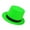 fluorescent green, variant on Popular Top Hat with Bright Fluorescent Color for Holiday Fashion Masquerades Party Jazzy Hat Stage Performers Party Hat