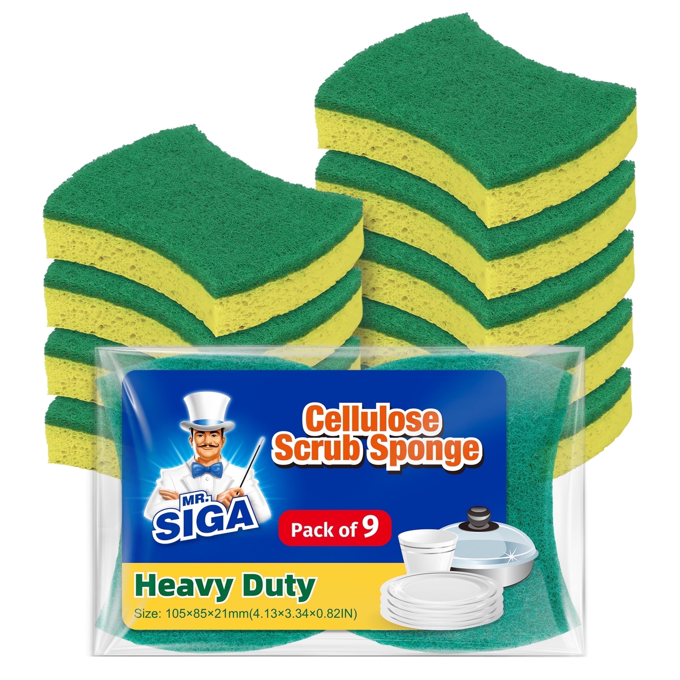 sponge.ページ HDX HDX Multi-Purpose Square Sponge (2-pack) 70006-2HDX-8 - The