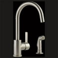 thumbnail image 1 of Peerless P199152LF-SS Single Handle Kitchen Faucet with Spray - Stainless Steel, 1 of 5
