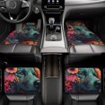 thumbnail image 7 of Yiaed Colorful Flower Dog A Print Carpet Floor Mats for Cars, Auto Accessories Front & Rear Car Floor Mats Car Floor Foot Mat Sets of 4 Pieces, 7 of 7