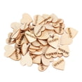 thumbnail image 2 of 50pcs Rustic Wooden Heart Carved with Mr&Mrs Wedding Embellishments Table Decoration Crafting DIY Accessory, 2 of 8