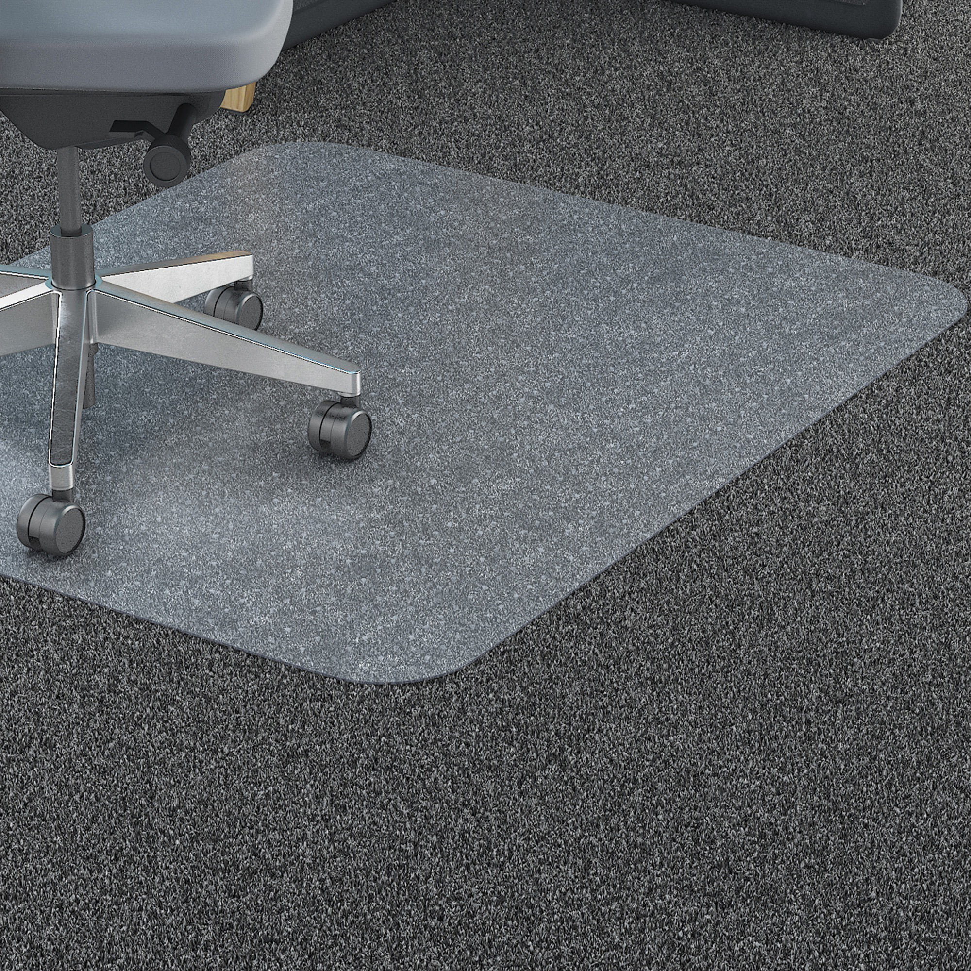 Door Mat Office Chair Mat For Low Pile Carpet Protector PVC NON-TOXIC 48"x30" US 