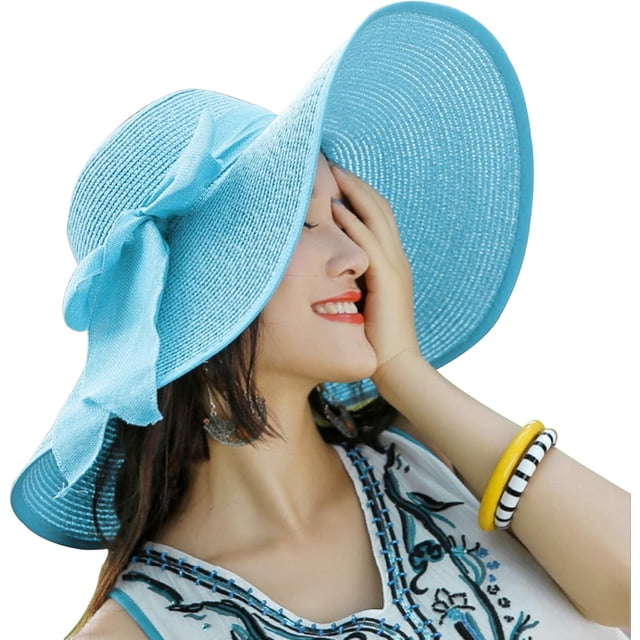 Sombrero para el sol, sombrero de verano para mujer, sombrero de paja, sombrero de paja, sombrero de playa, sombrero para el sol, sombrero de ala ancha, sombrero de jardín plegable,