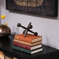 thumbnail image 2 of Urban Trends Collection: Metal Sculpture Rust Finish Brown, 2 of 2