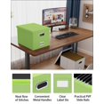 thumbnail image 4 of Organizador de archivos portátil Storage Box Oterri, paquete de 2, verde, 4 of 6