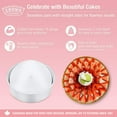 thumbnail image 4 of Crown Cheesecake Pan 14 Inch, 3" Deep, Removable Bottom Cake Pan, Heavy Duty, Pure Aluminum, Made in Canada, 4 of 8