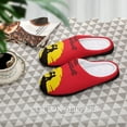 thumbnail image 5 of Simpsons Women's Cotton Slippers Warm Plush Lining Non-Slip Shoes Soft House Slippers Footwear 7-8(39-40), 5 of 8