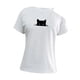 thumbnail image 5 of Camiseta básica con hombros descubiertos para mujer, ropa de calle, moda impresa, informal, transpirable SG, 5 of 8