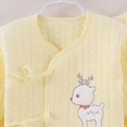 thumbnail image 4 of Gibobby Newborn Infant Baby Girl Fall Winter Clothes Set 7Pcs Infant Outfits Set Romper Set Cute Baby Outfits Infant Winter Clothes Set For 0-3 Months,Light Yellow, 4 of 5