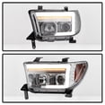 thumbnail image 5 of For 2007-2013 Toyota Tundra Upgrade Chrome LED Sequential Projector Headlights, 5 of 7
