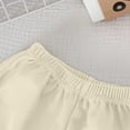 thumbnail image 7 of Atogsazn Toddler Baby Boys Summer Clothes Set Newborn Sleeveless Tank Tops & Shorts Outfit Loose Fit Outerwear Beige 2-3 Years Fashion, 7 of 7