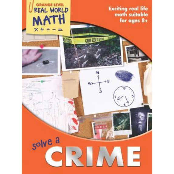 Pre-Owned Real World Math Orange Level: Solve a Crime (Paperback) 1848981848 9781848981843