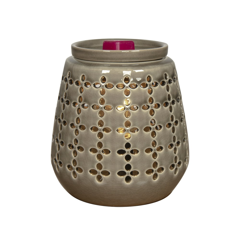 Better Homes & Gardens Full Size Wax Warmer, Pierced Ceramic with Timer