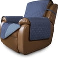thumbnail image 1 of Housse Réversible 2024 Résistante à l'Eau pour Fauteuil Inclinable avec Sangles Élastiques Gris/gris Pâle, 1 of 7